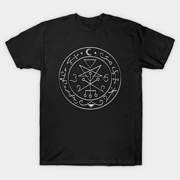 Seal of lilith Silver T-Shirt by SFPater